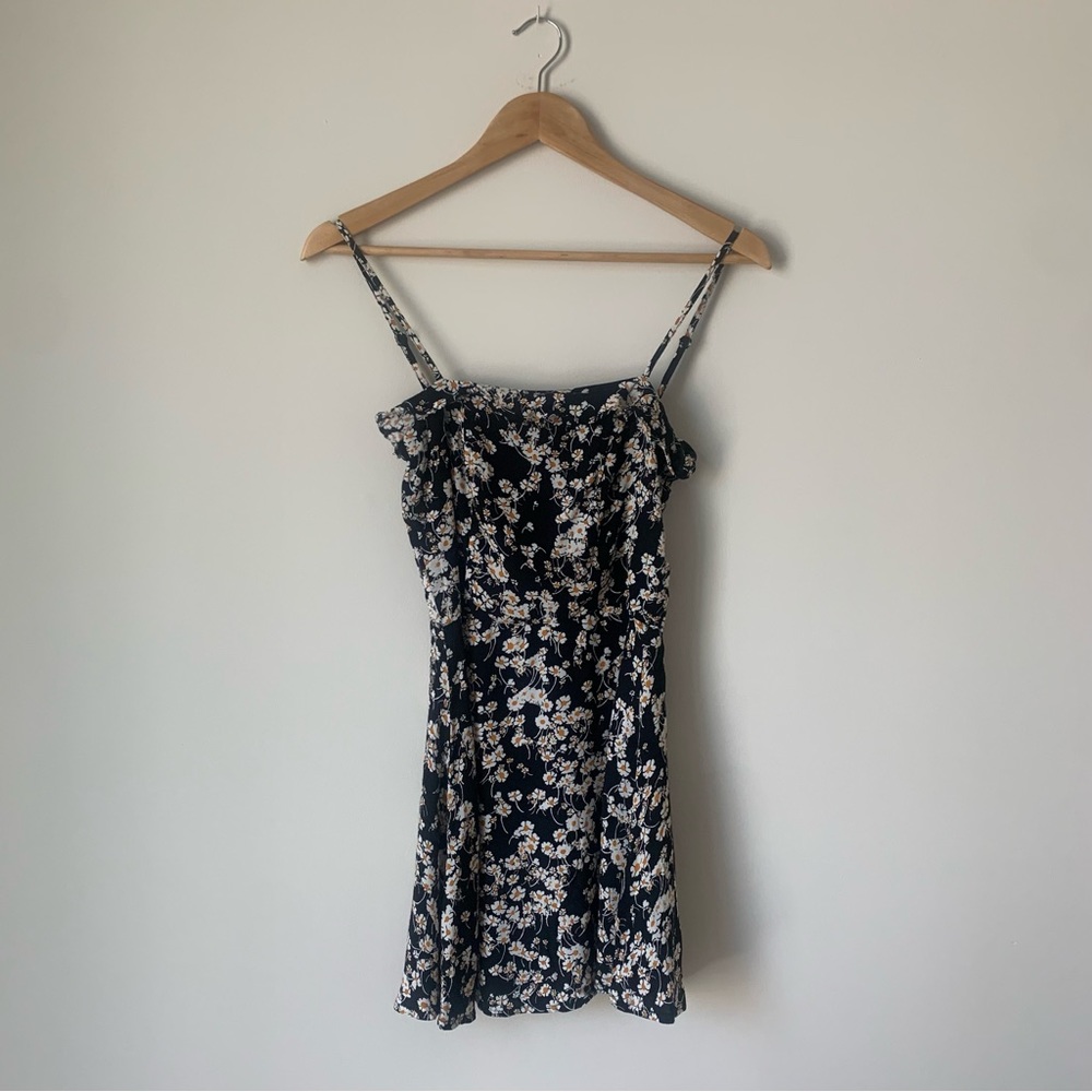 Olivaceous Floral Sundress